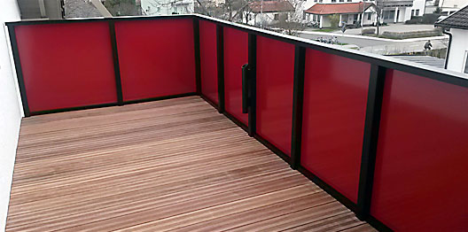 Balkon. Emmerting